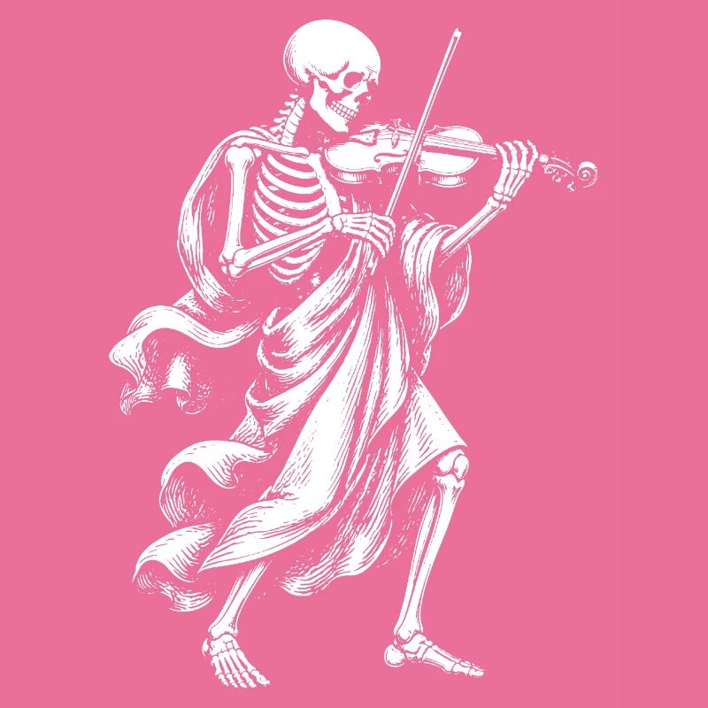 Skeleton Plays Violin