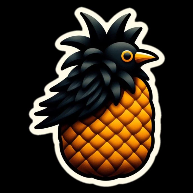 Small Pineapple Blackbird