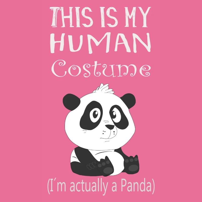 Mensch Kostüm - ich bin eigentlich ein Panda