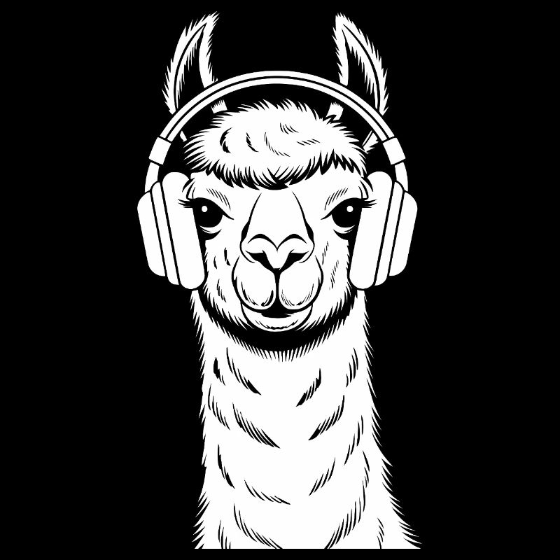 Kopfhörer Lama