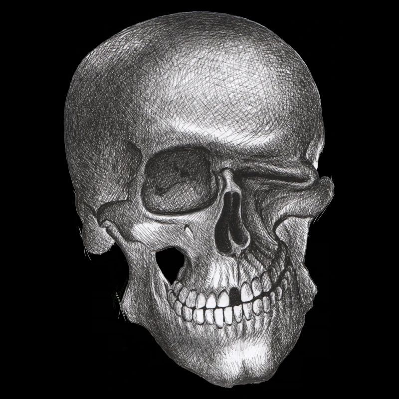 Winking Skull - Skull