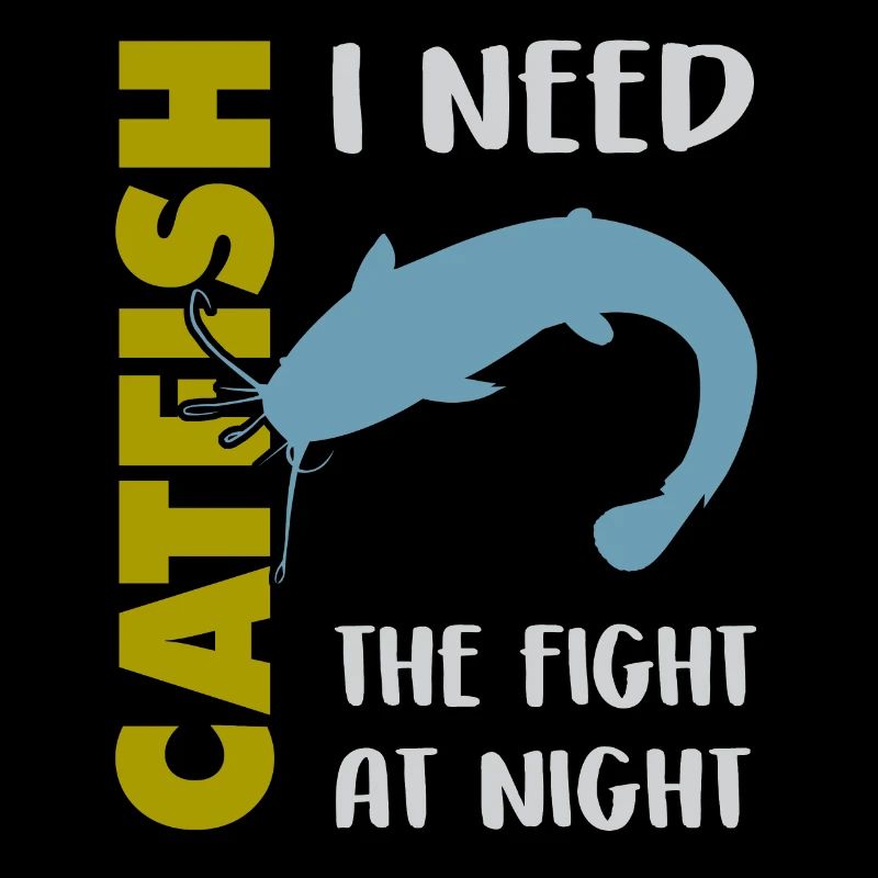 Combat de pêche au poisson-chat avec le poisson-chat fort