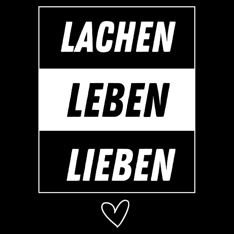 Lachen Leben Lieben – Positives Design