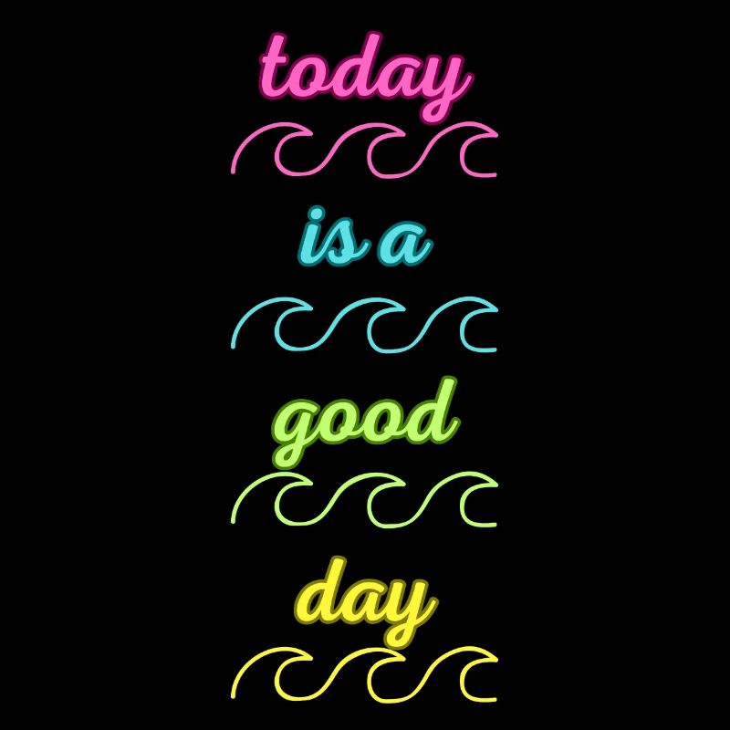 back - today is a good day