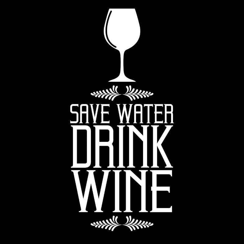 Save Water Drink Wine Ornament