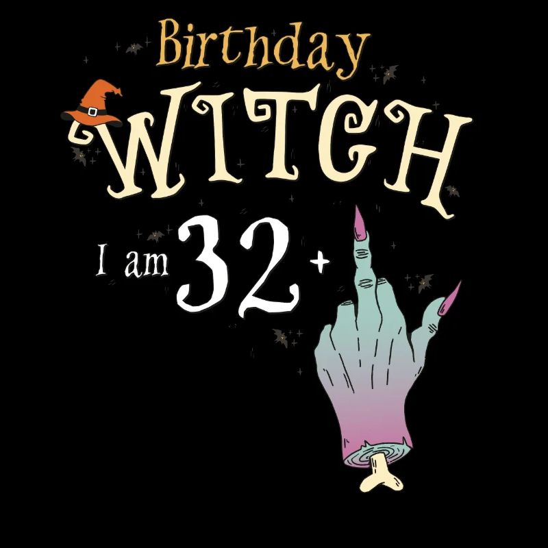 33 Year Old HallowQueen, 33rd Birthday Witch