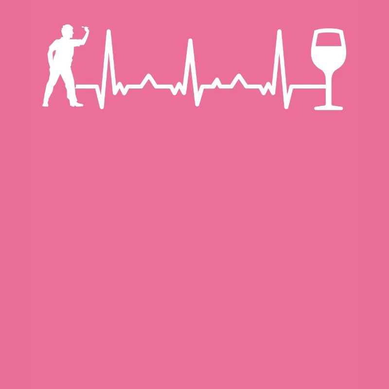 Vin - Palpitations cardiaques - Joueurs de fléchettes -
