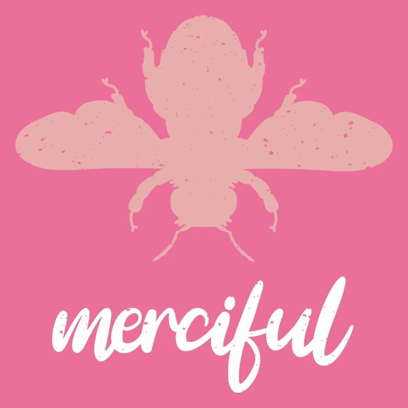 Rosa Bee Merciful Biene Be Merciful