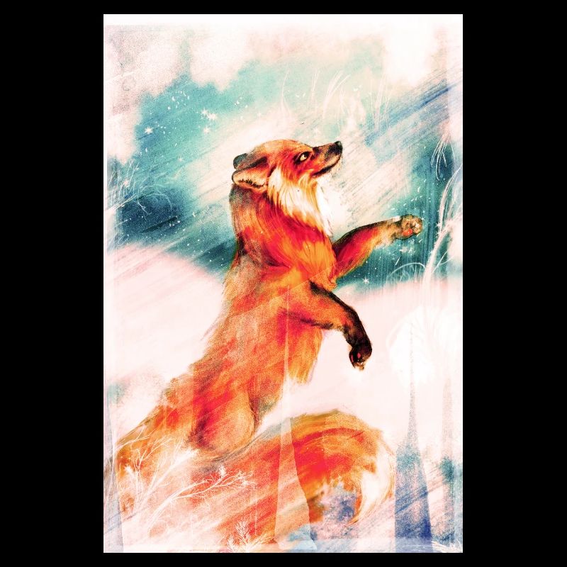 Winter fox.