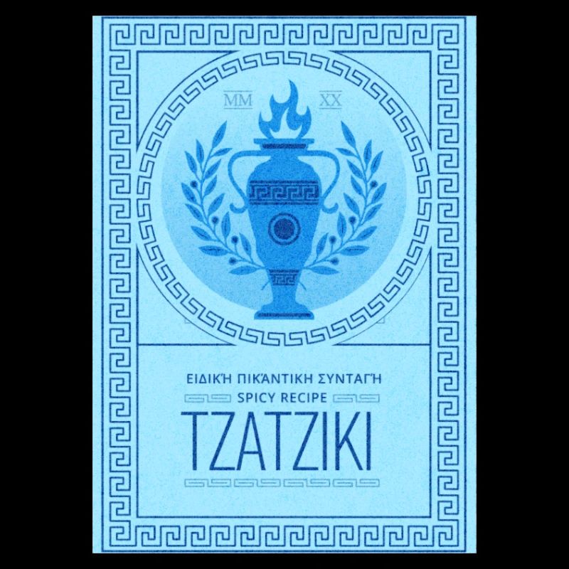 Tzatziki Spice Recipe Greek Pattern