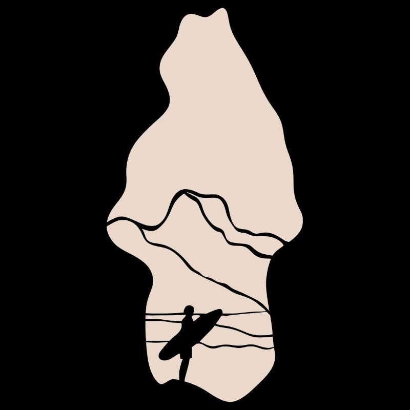 Baie surfer