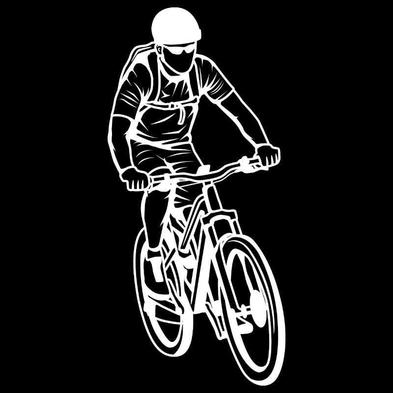 Mountain Biker Sketch