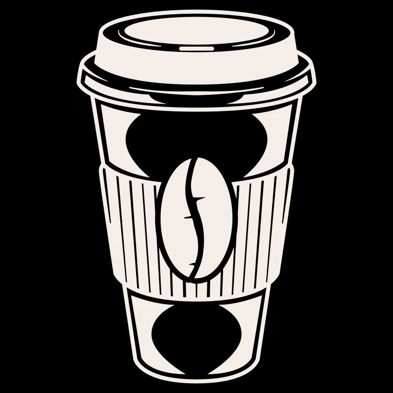 Illustration de tasse à café à emporter