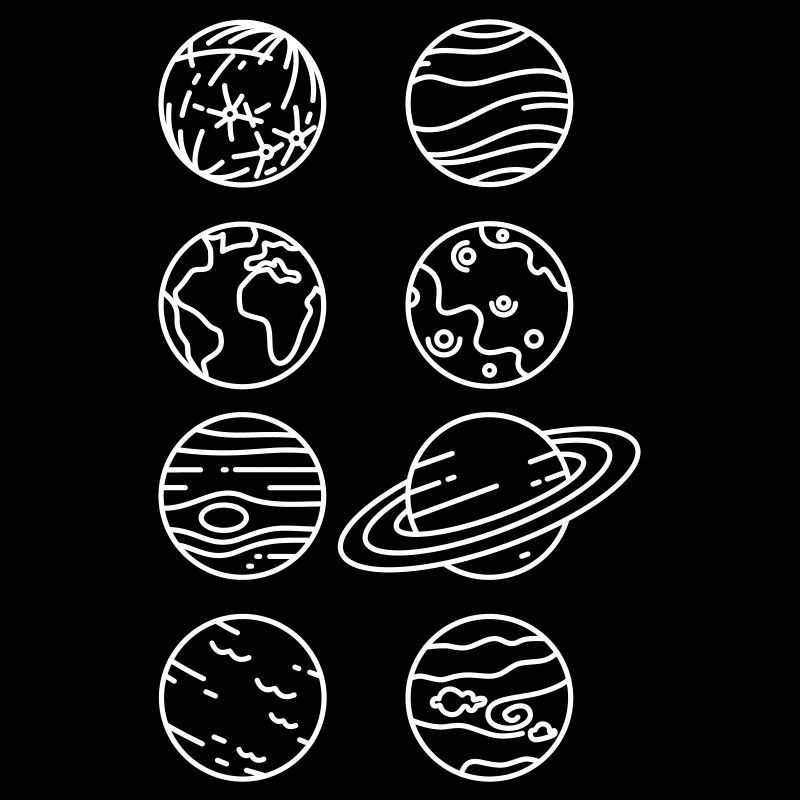 Planètes du système solaire – Espace du système solaire