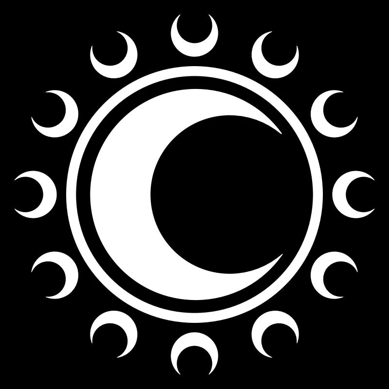 Moon Symbol Crescent Crescent