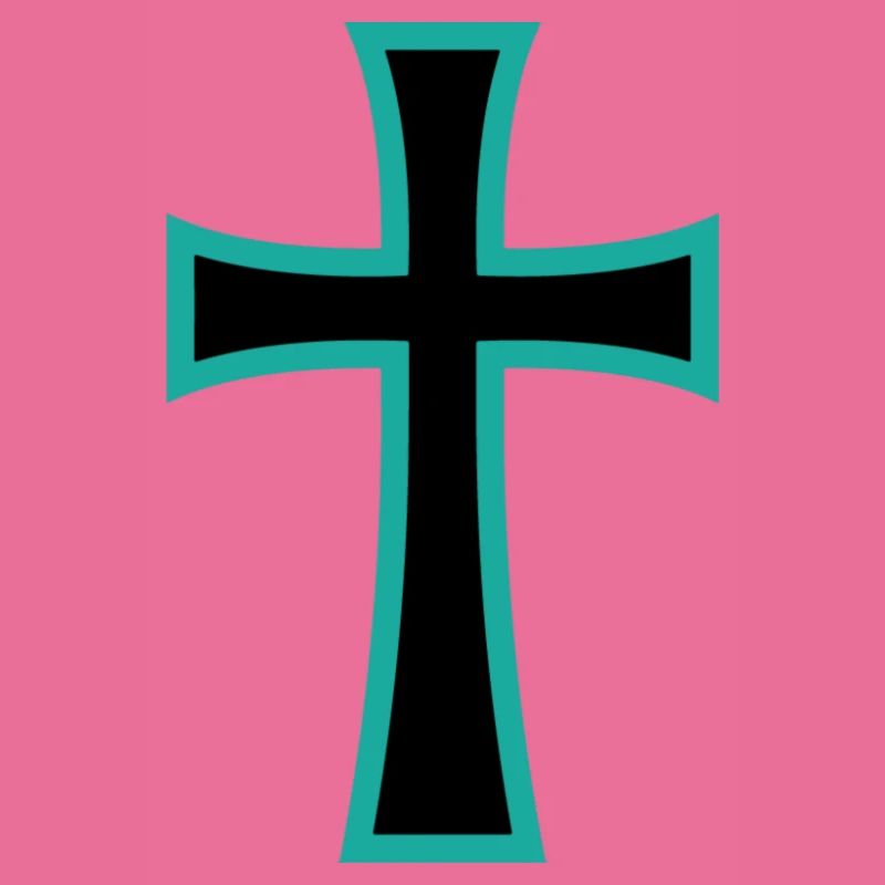 Blaues oder keltisches keltisches Kreuz