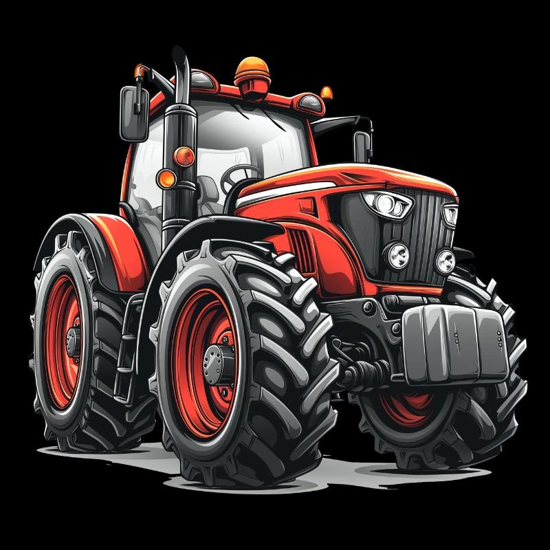Niedlicher Traktor