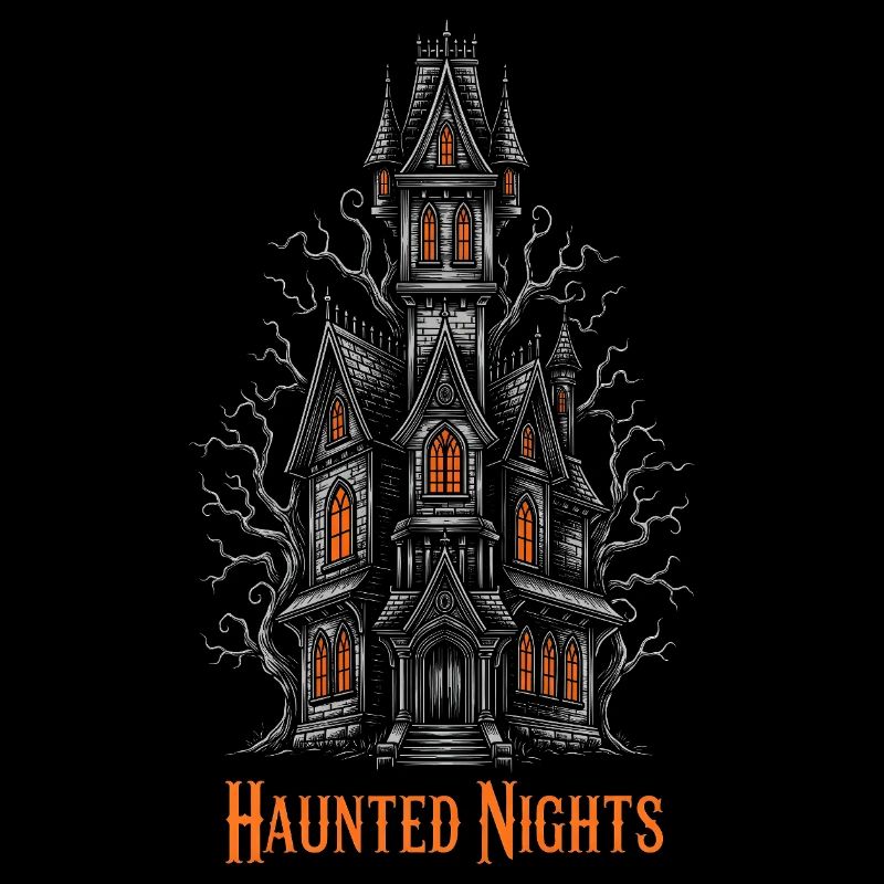 Nuits hantées Maison hantée Halloween Effrayant