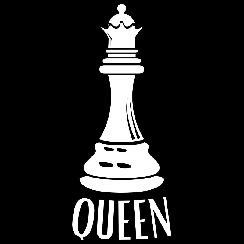 Jeu d'échecs Queen Piece Checkmate Nerd Match Mom