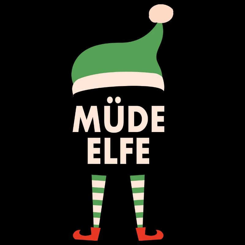 Weihnachten Müde Elfe Advent Geschenk