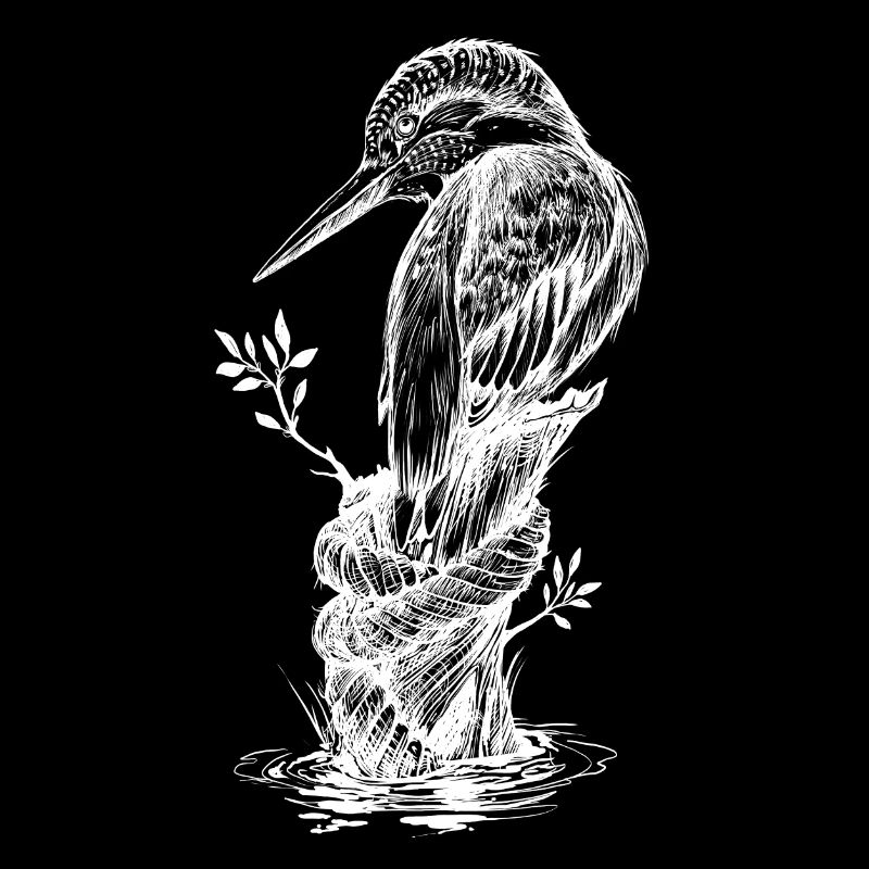 Martin-pêcheur Inversion