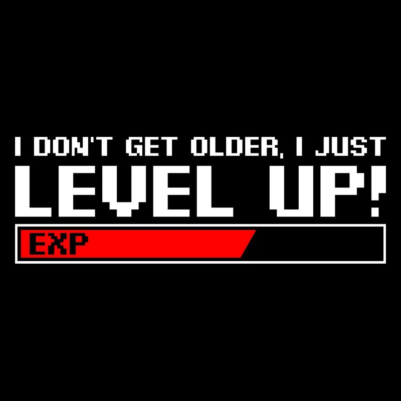 Retro Level Up Pixel Tee