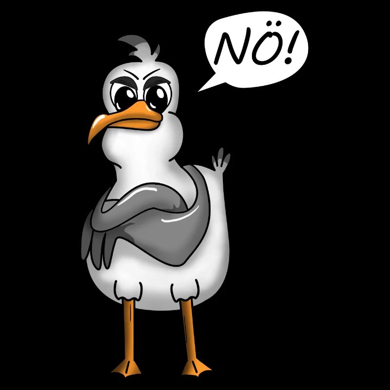 FUN SPASS PLATTDEUTSCHE SPRUCH MOUETTE