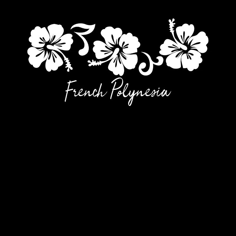 Français Fleur d’Hibiscus de Polynésie