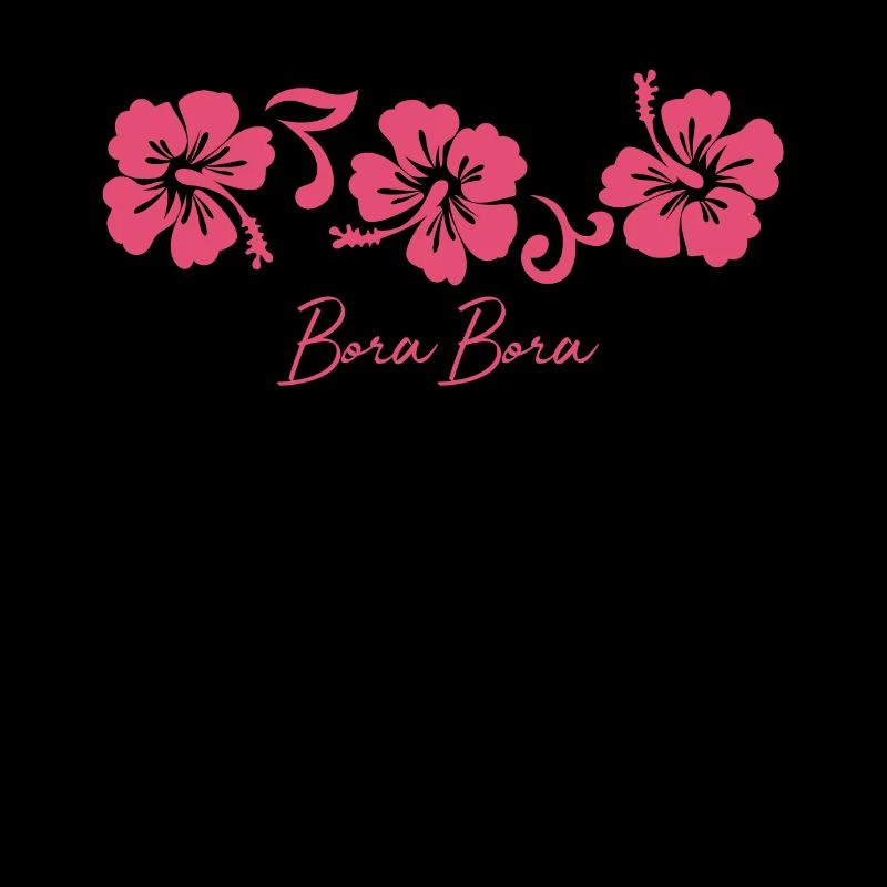 Bora Bora Français Polynésie Fleur d’Hibiscus