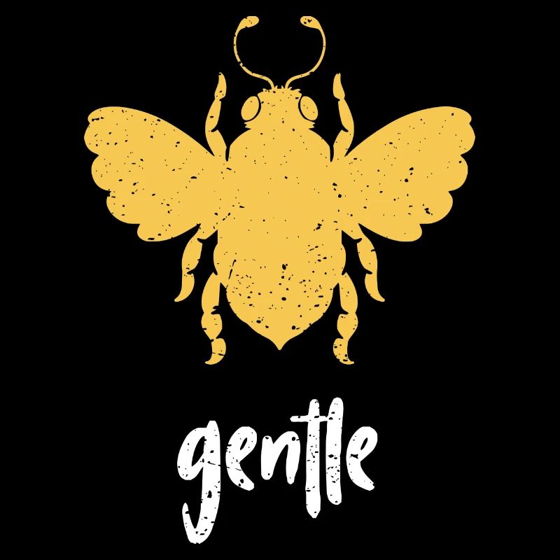 Yellow Bee Gentle Bee Be Gentle