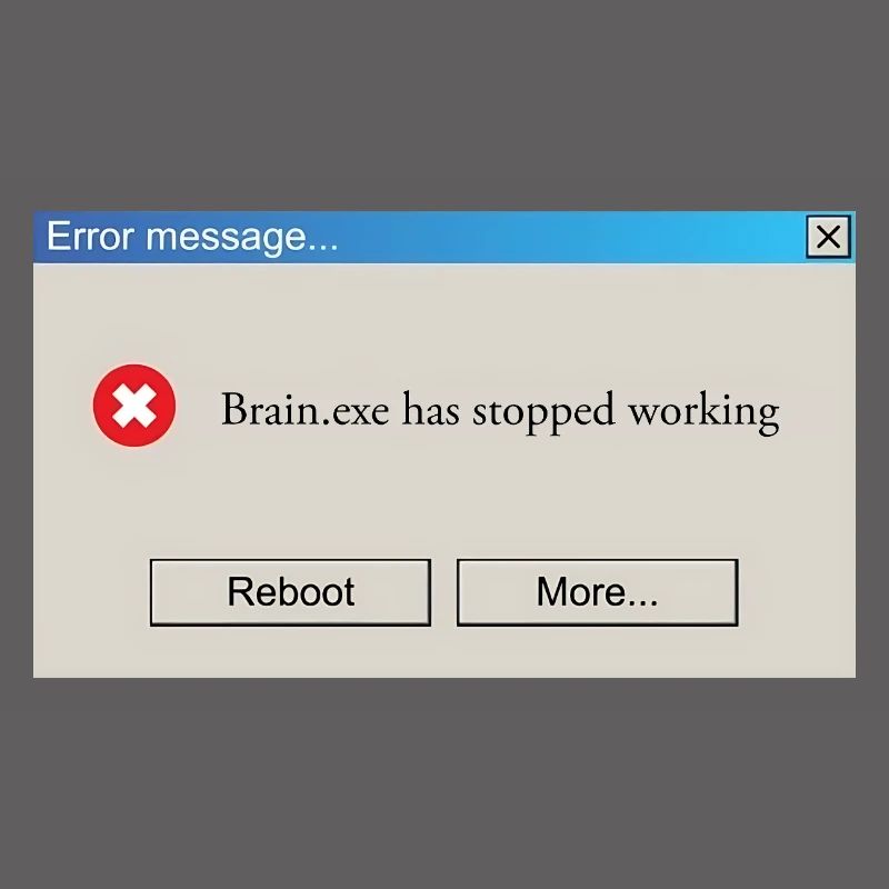 Brain.exe has stopped working
