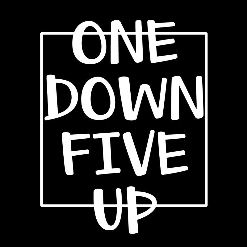 one down five up motorcycle bike fans gift idea