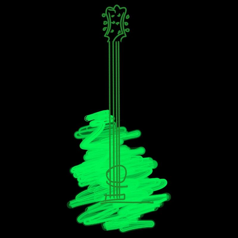 Gitarre Aquarell