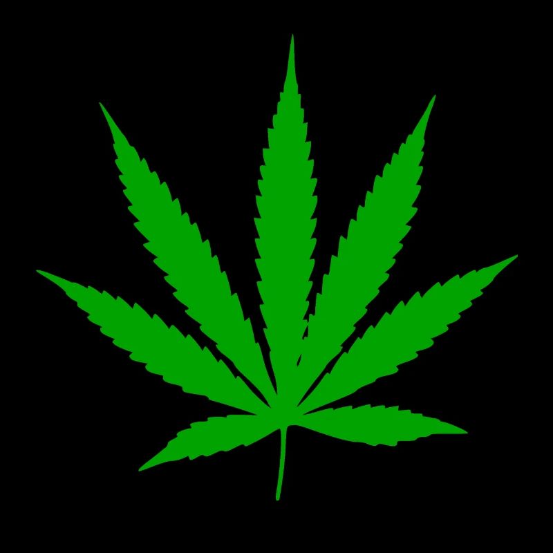 Cannabis-Blattpflanze