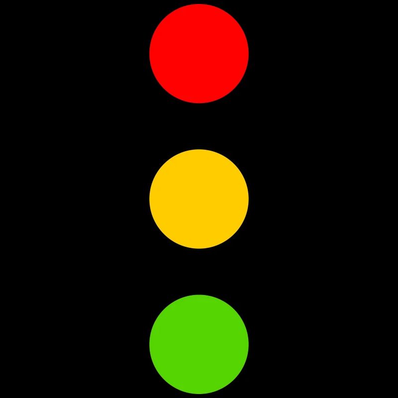 Costume de feu de circulation Rouge Jaune Vert Points Carnaval