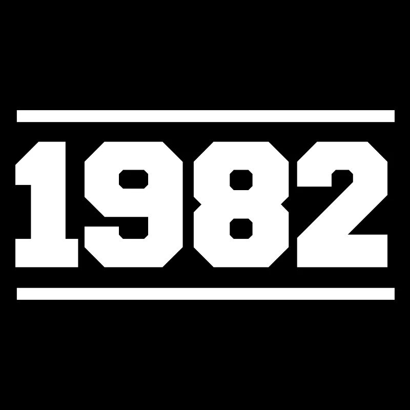 1982 Cadeau rétro 1982 original 1982