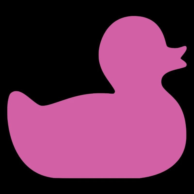 Duck pink / squeaky duck / pink duck