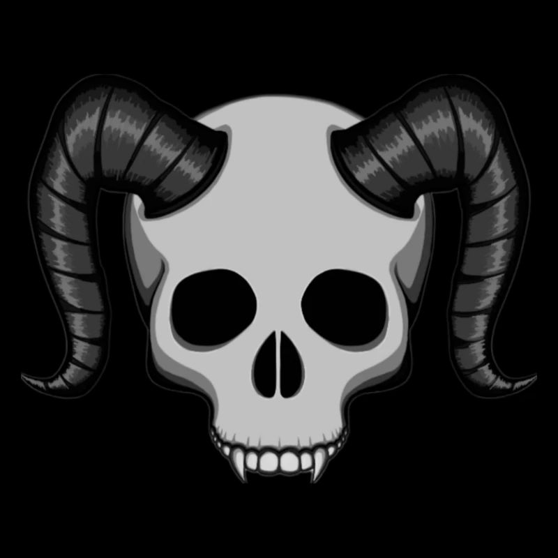 Dämon - Halbschädel