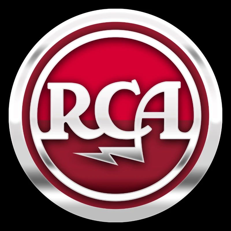 RCA Logo Rot/Weiß