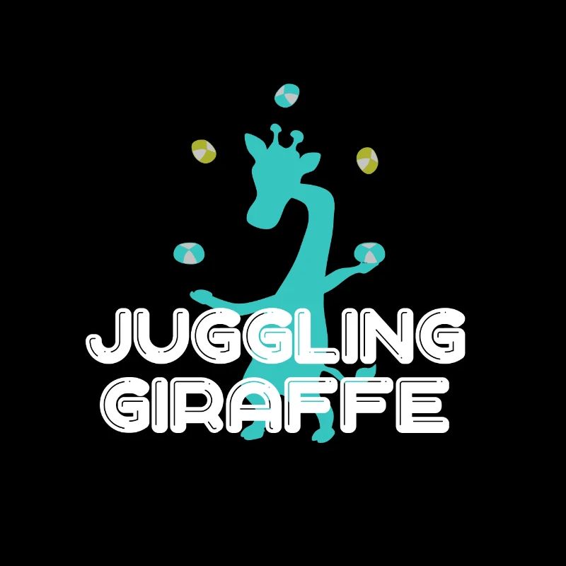 Juggling giraffe