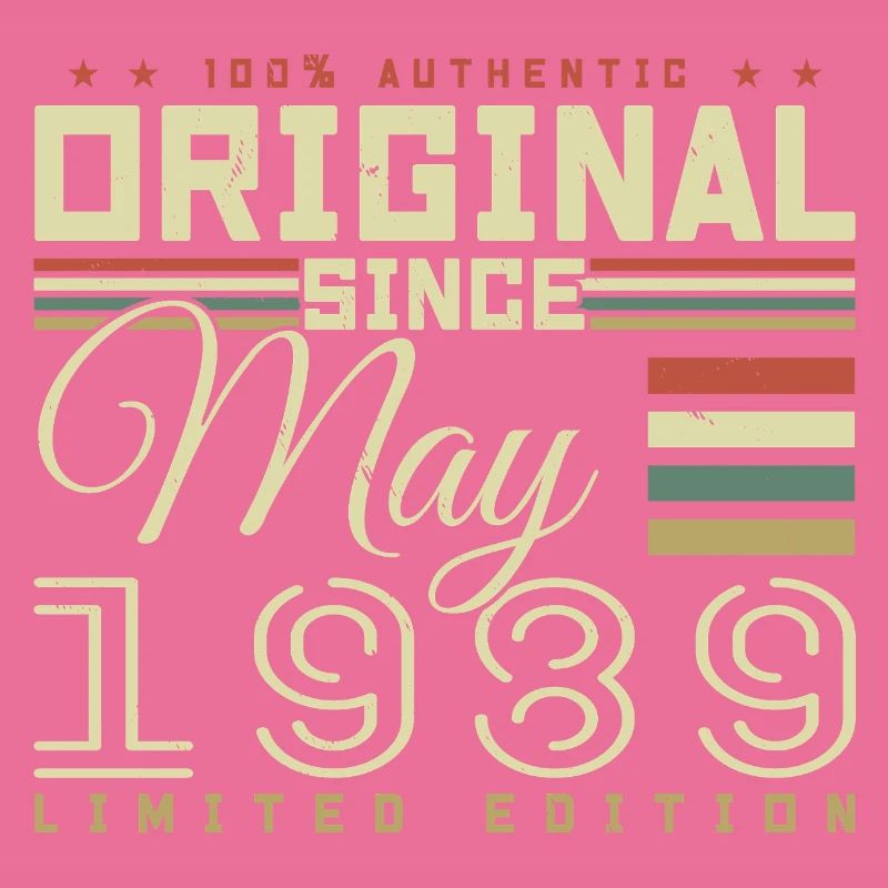 Cadeau Anniversaire Mai 1989, Gift May 1989