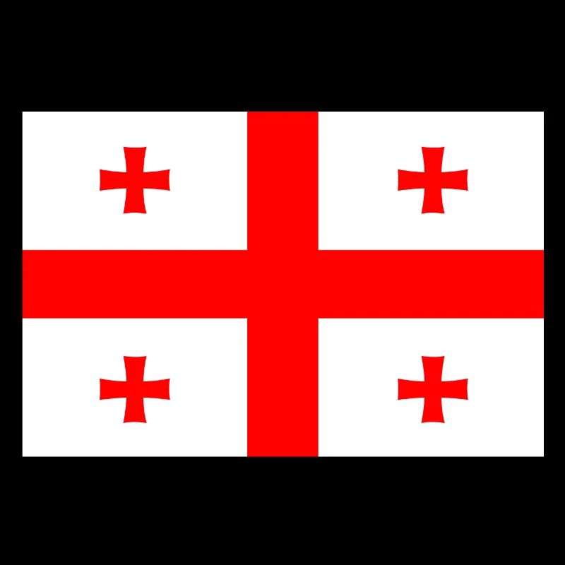 Drapeau de la Géorgie