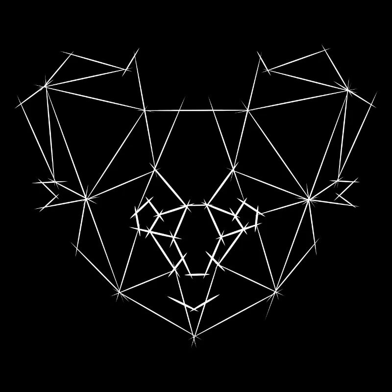 Low Poly Koala sketch