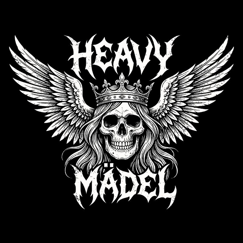 Heavy Girl – Conception de piano à queue Rock & Metal