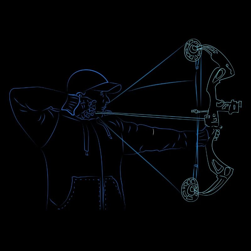 Archer Compound Bow T-Shirt