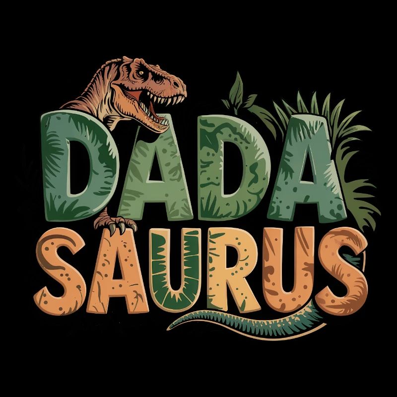 Dinosaurier Papa Saurus Geschenk Papa