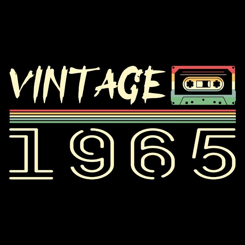 1965 Original 1965 Retro 1965 Geburtstagsgeschenk