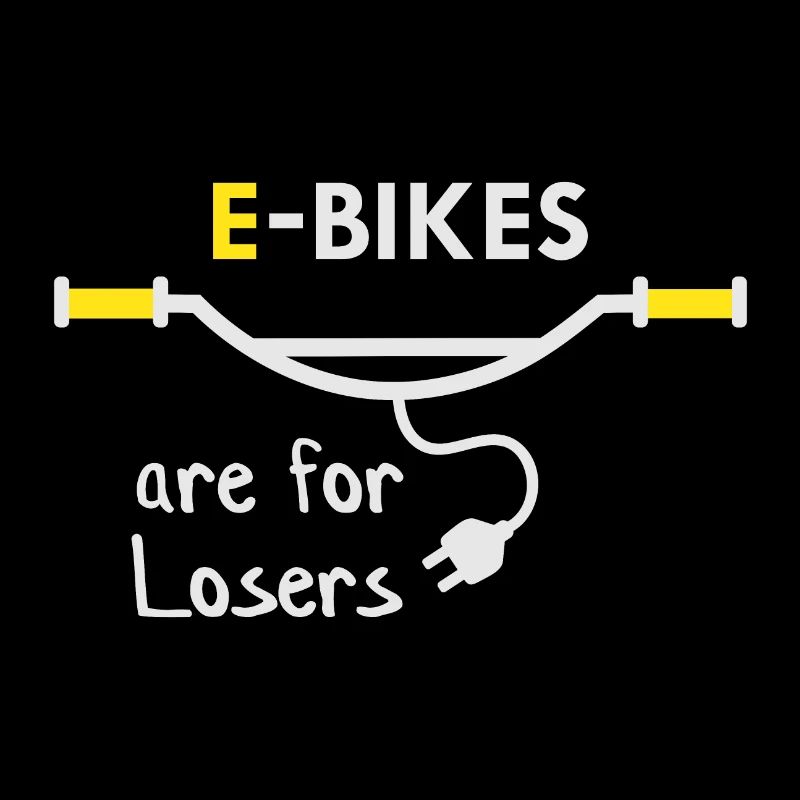 Les vélos électriques sont pour les perdants
