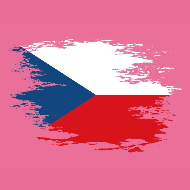 Drapeau de la République tchèque utilisé design