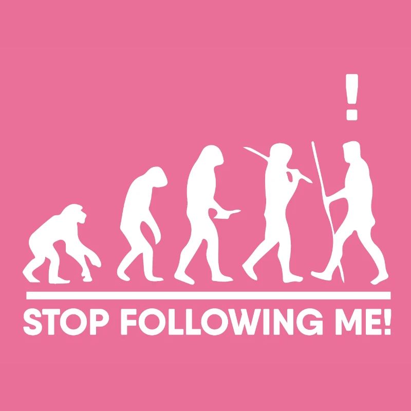 stop me from pursuing evolution funny gift